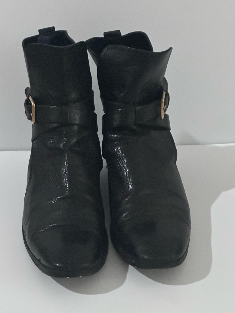 Original YSL (rive gauche) Classic Men's Black Leather Boot